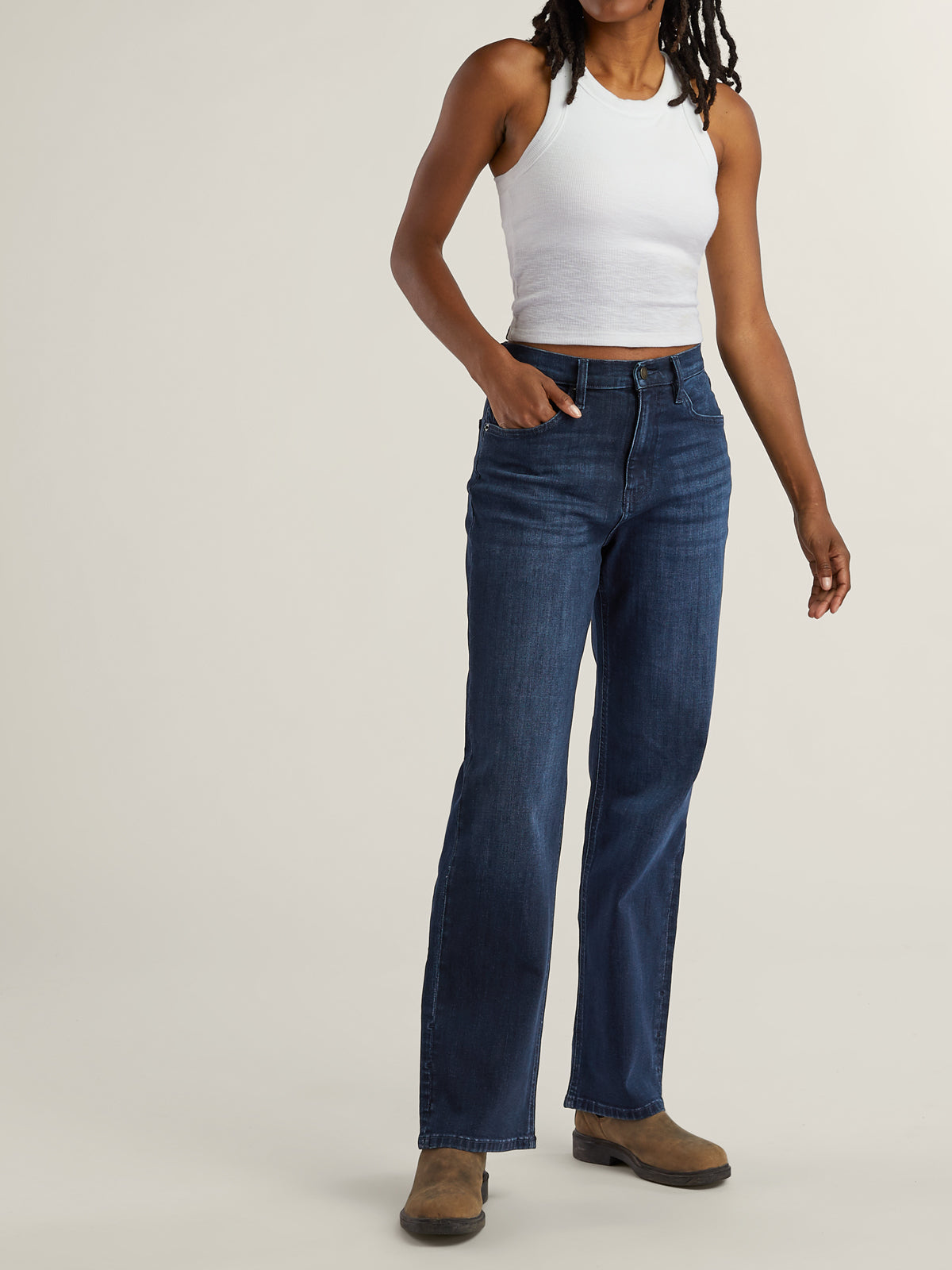Performance Straight Jeans