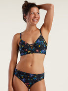 Zehra Bikini Top - Marine Fauna all-groups