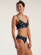 Zehra Bikini Top - Marine Fauna all-groups