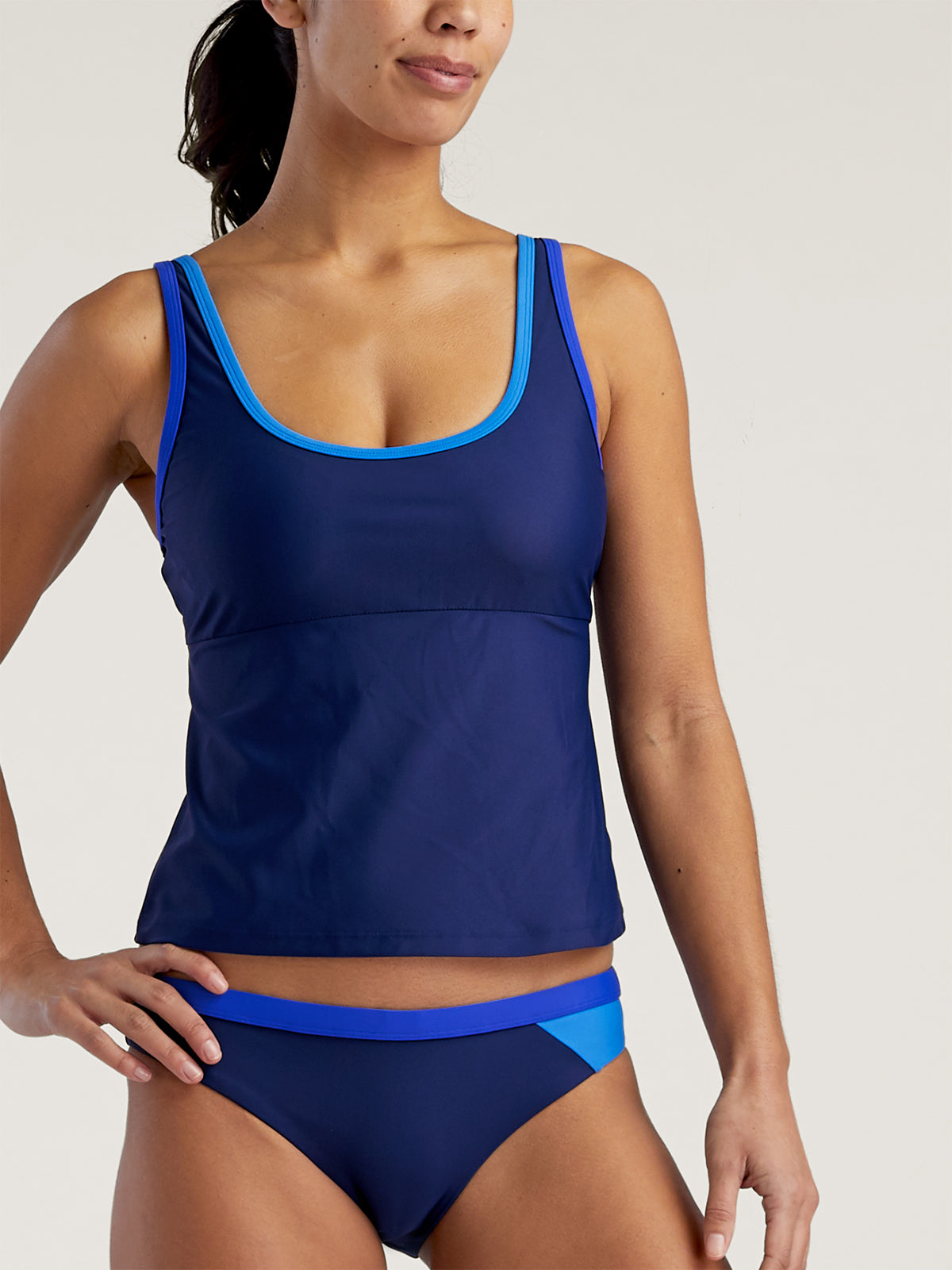 Riptide Tankini Top - Colorblock