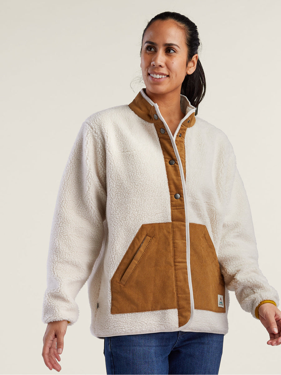 Clover Sherpa Fleece Jacket