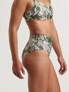 Lucky High Waisted Bikini Bottom - Olive You all-groups