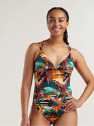 Impossible One Piece Swimsuit - Birds of Paradise all-groups