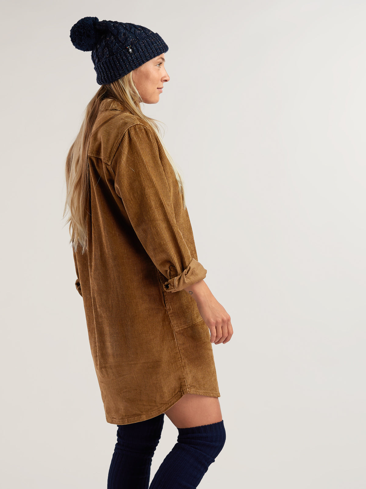 Cascadia Long Sleeve Shirt Dress