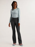 Crash Fleece Lined Flare Pants - Petite
