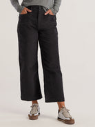 Miraculous Wide Leg Cropped Corduroy Pants