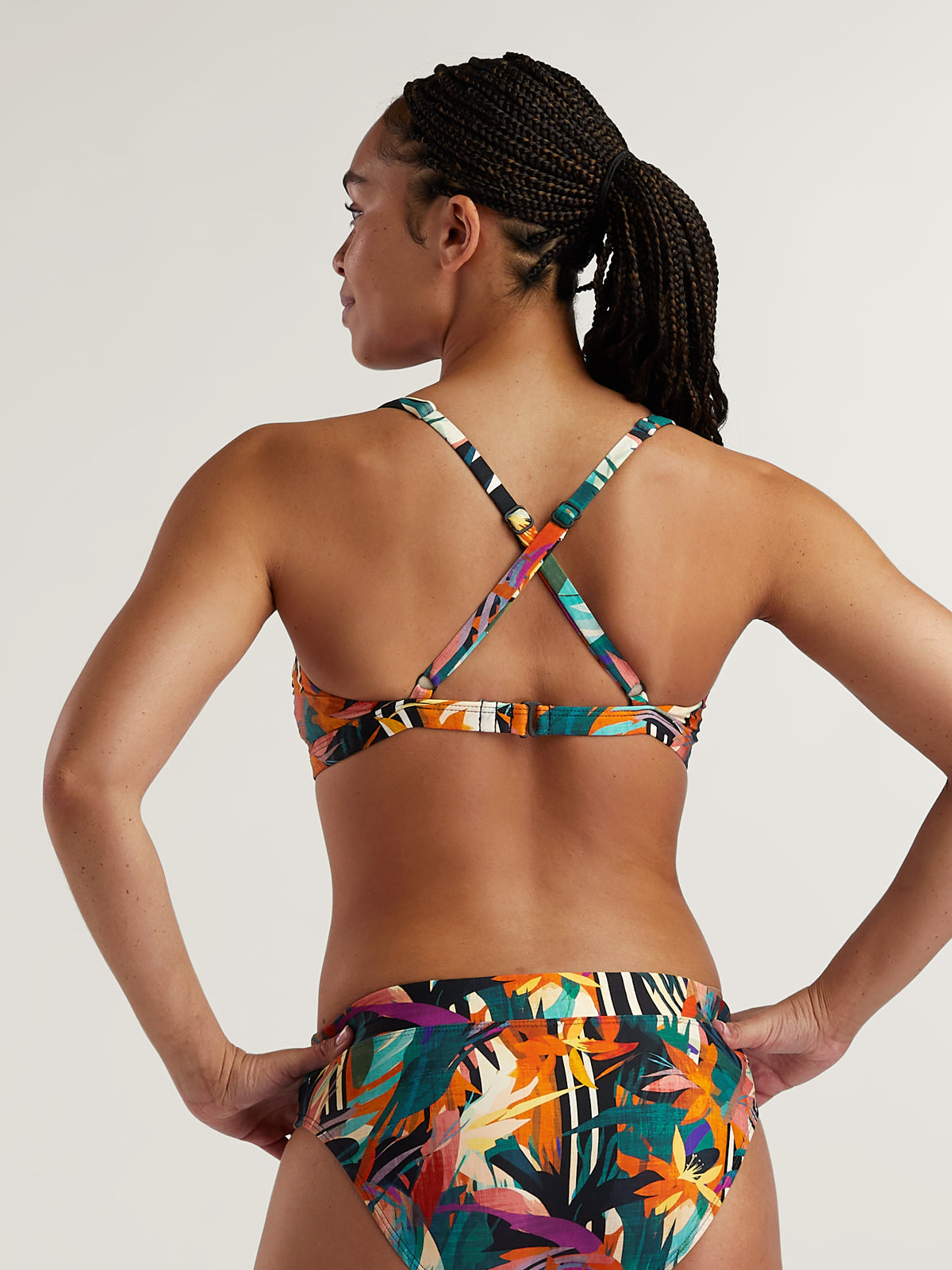 Hana Bikini Top - Birds of Paradise