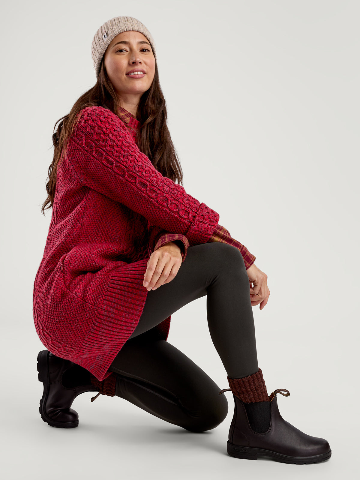 Serpentine Sweater Dress