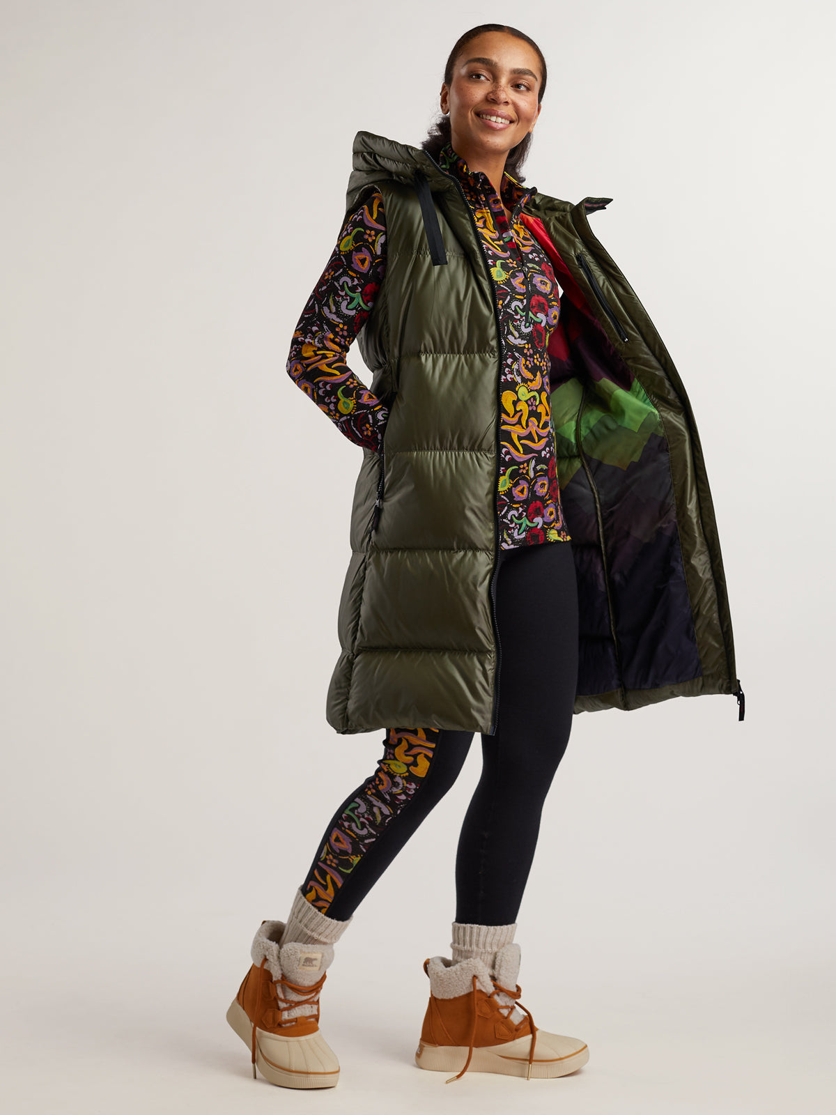 Compass Long Vest