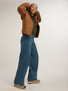 Crash Fleece Lined Wide Leg Pants