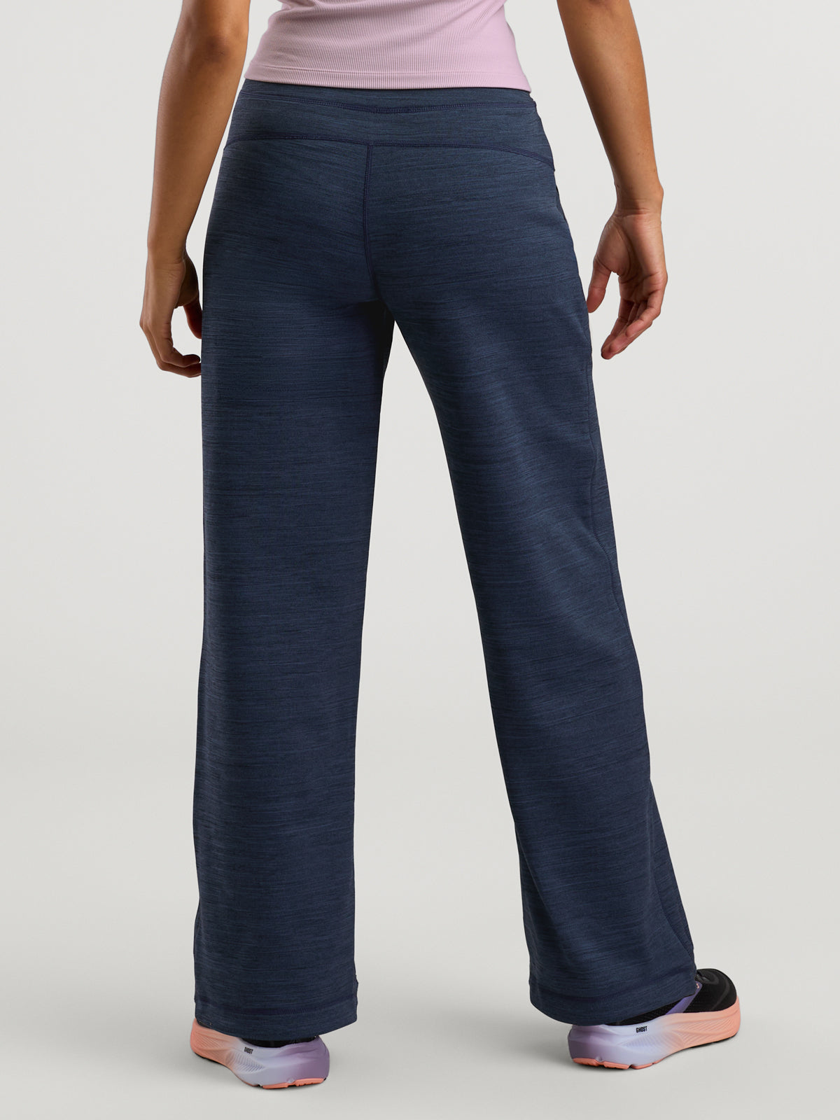 Crash Fleece Lined Wide Leg Pants - Long