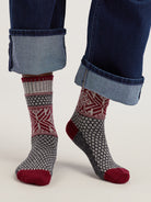 Beluga Printed Crew Socks all-groups