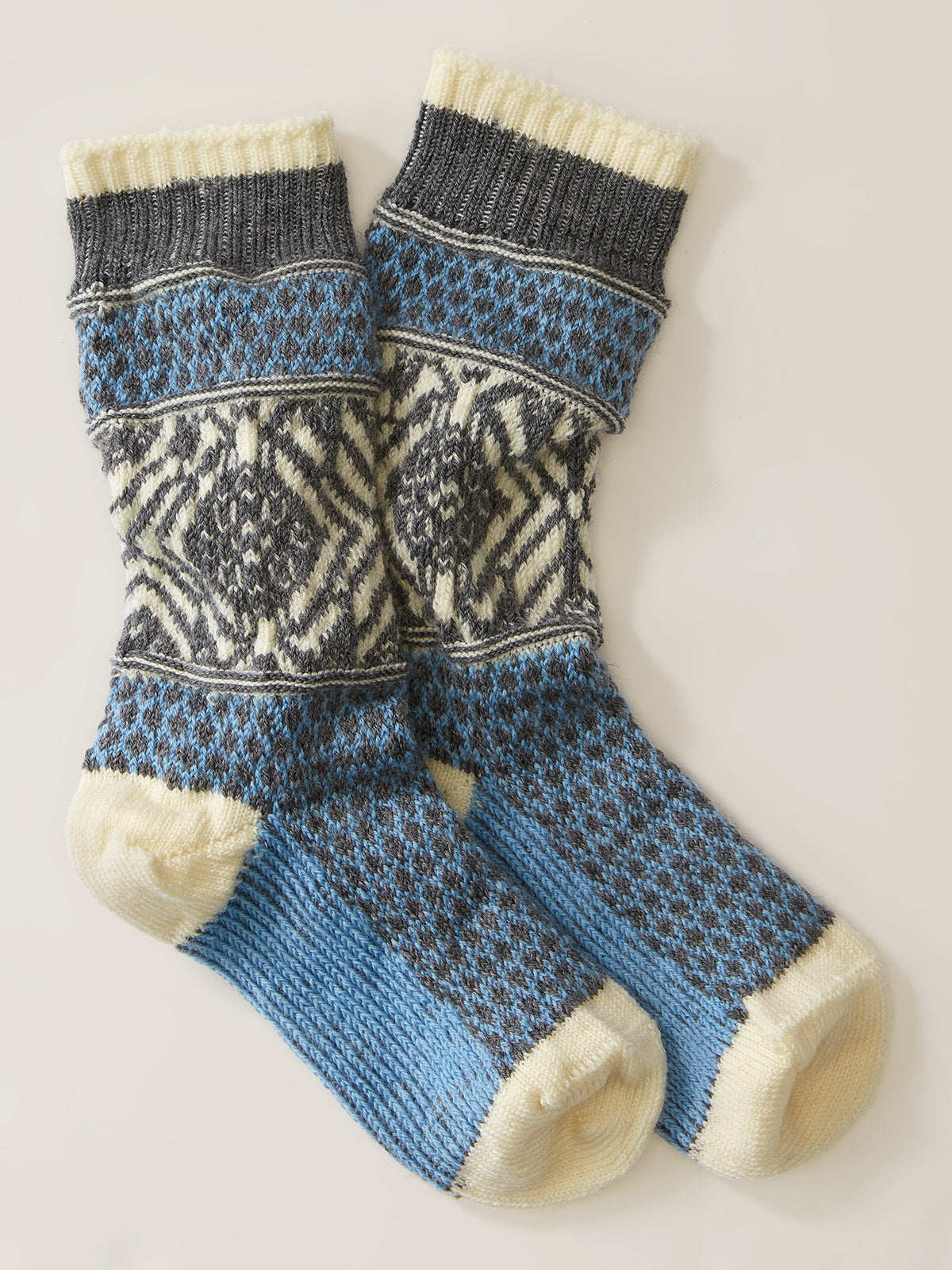 Beluga Printed Crew Socks