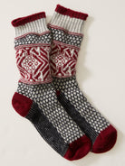 Beluga Printed Crew Socks