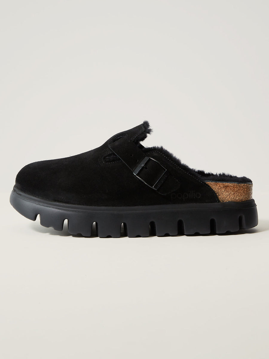 Boston Chunky Shearling Clogs