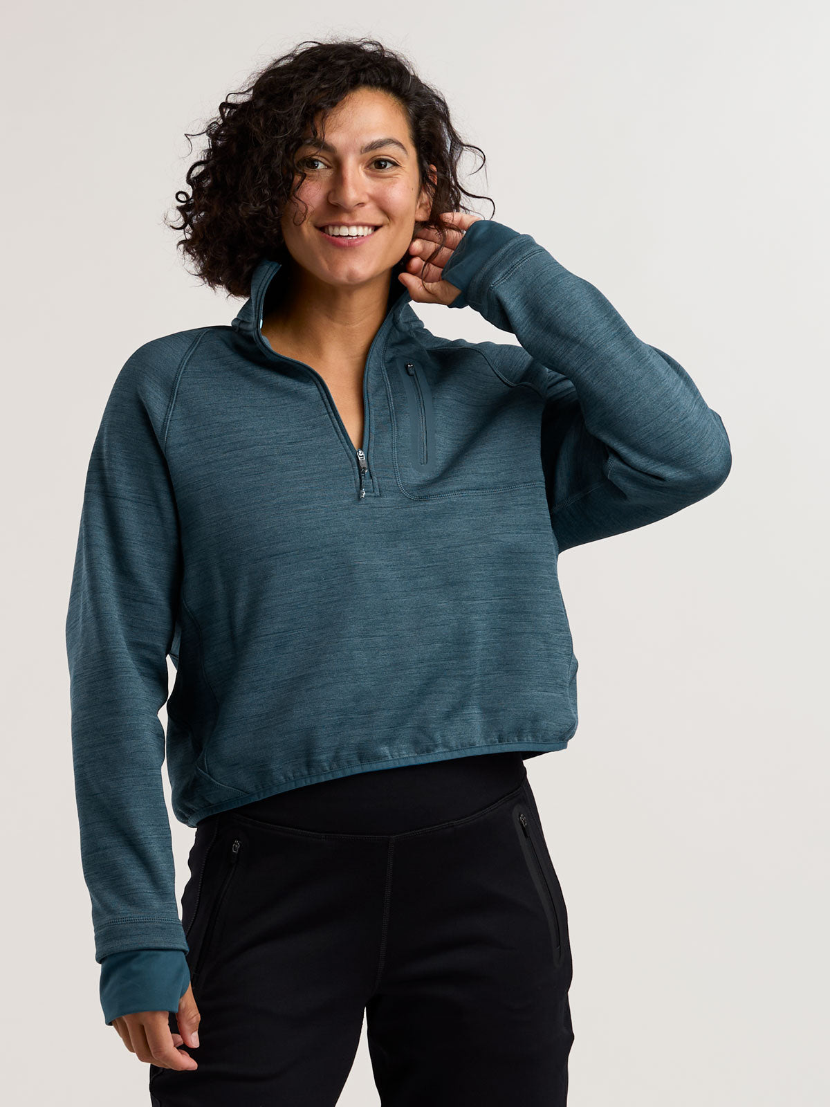 Crash 1/2 Zip Fleece Sweatshirt