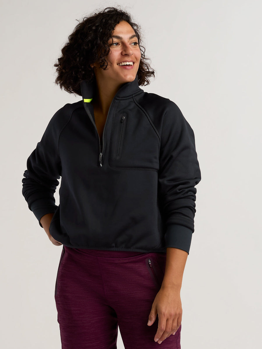 Crash 1/2 Zip Fleece Sweatshirt