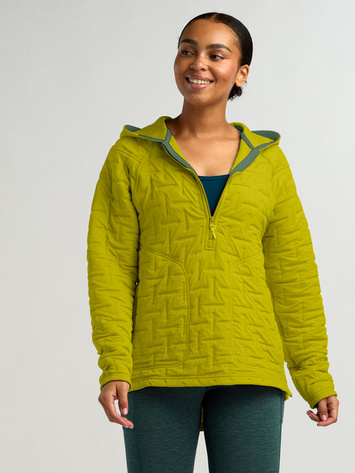 Outta Range Quilted Hoodie