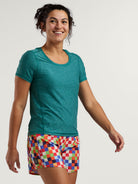 Grace Scoop Short Sleeve Top