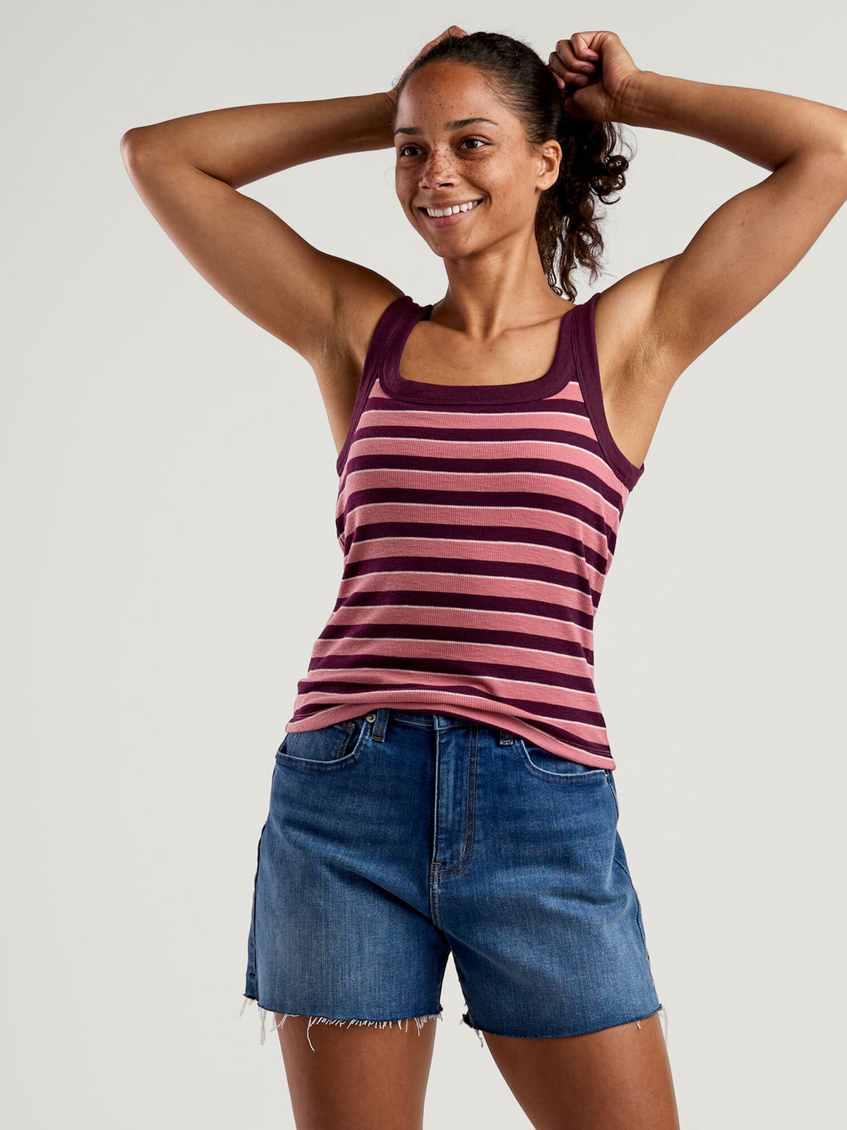 Headlands Square Neck Bra Top