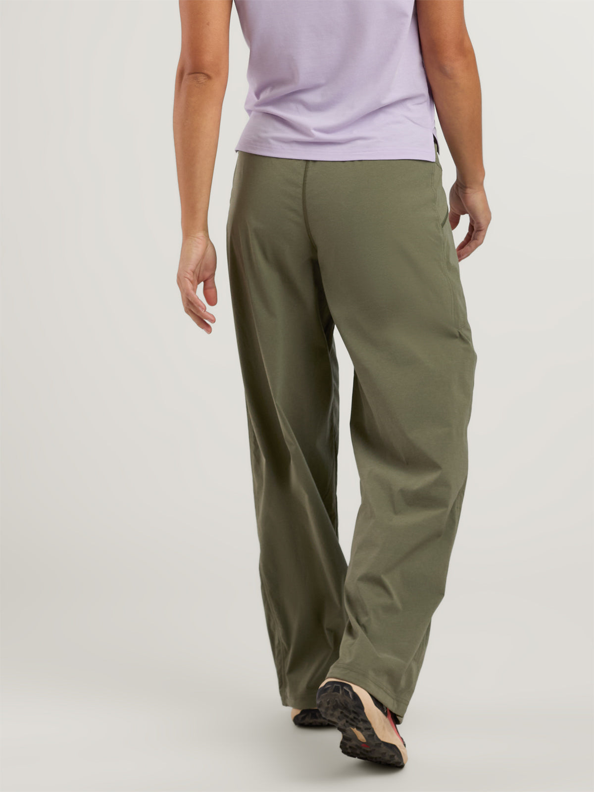 Evergreen Wide Leg Hiking Pants