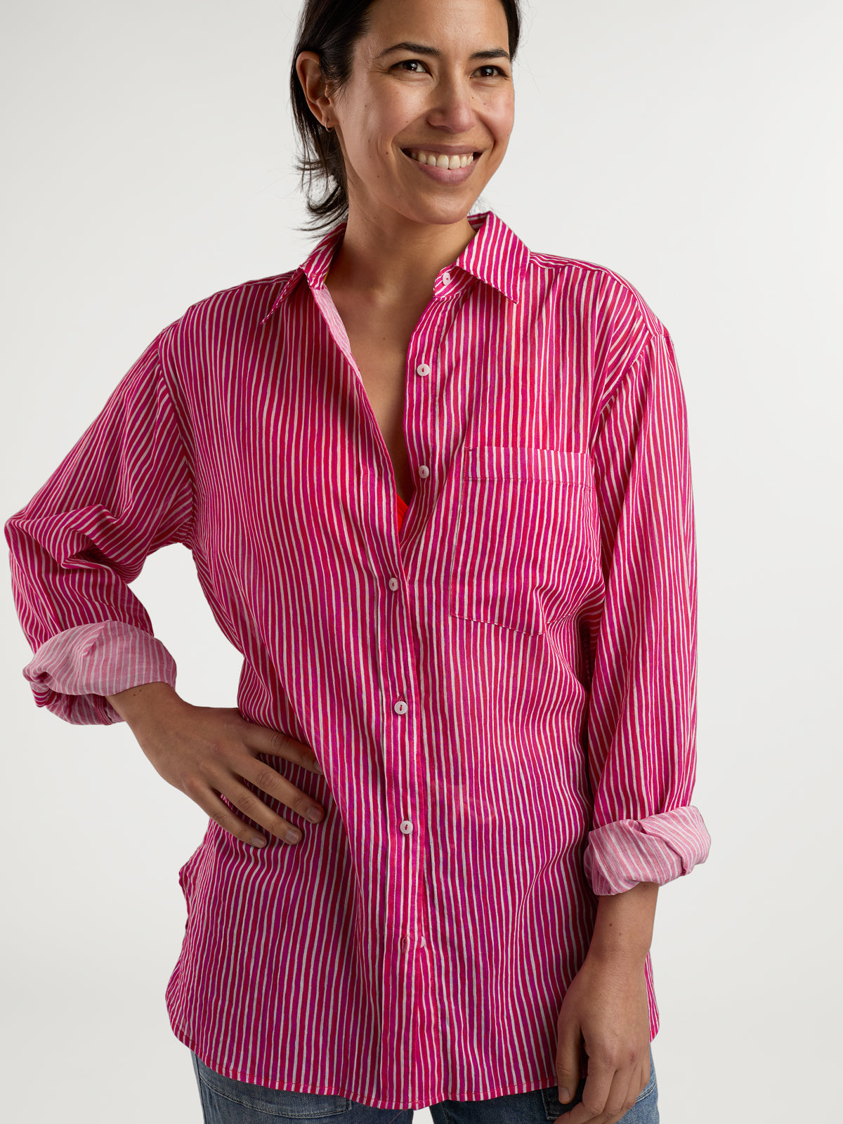 Moorea Gauze Tunic Top