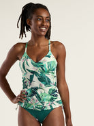 Capitola Tankini Top - Palmetto