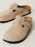 Boston Suede Clogs