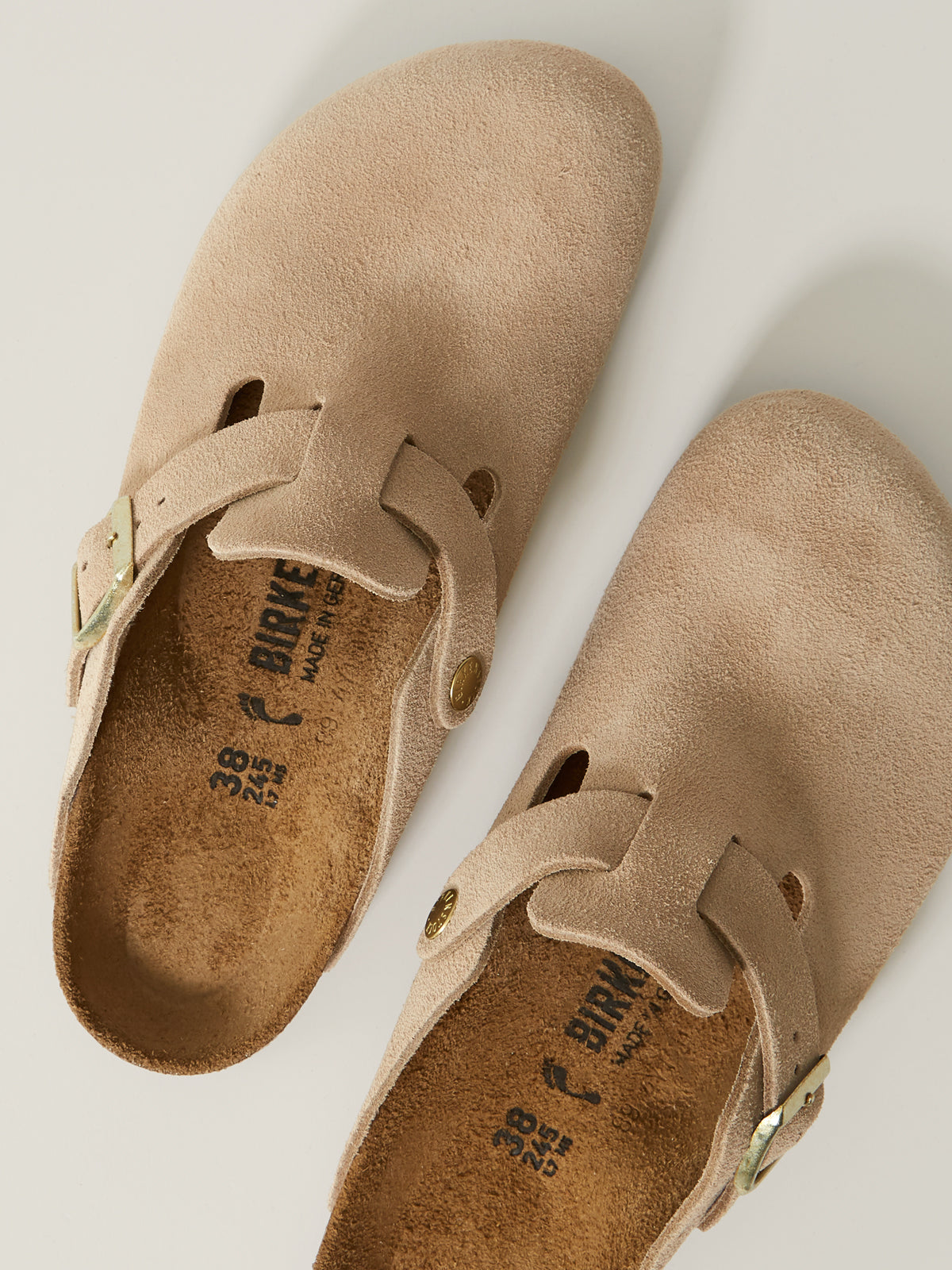 Boston Suede Clogs
