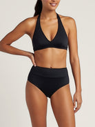 Makai Halter Bikini Top - Solid