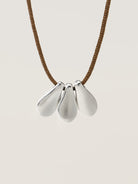 Tiny Charm Necklace - Three Petal all-groups
