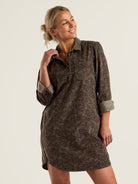 Overland Corduroy Popover Dress