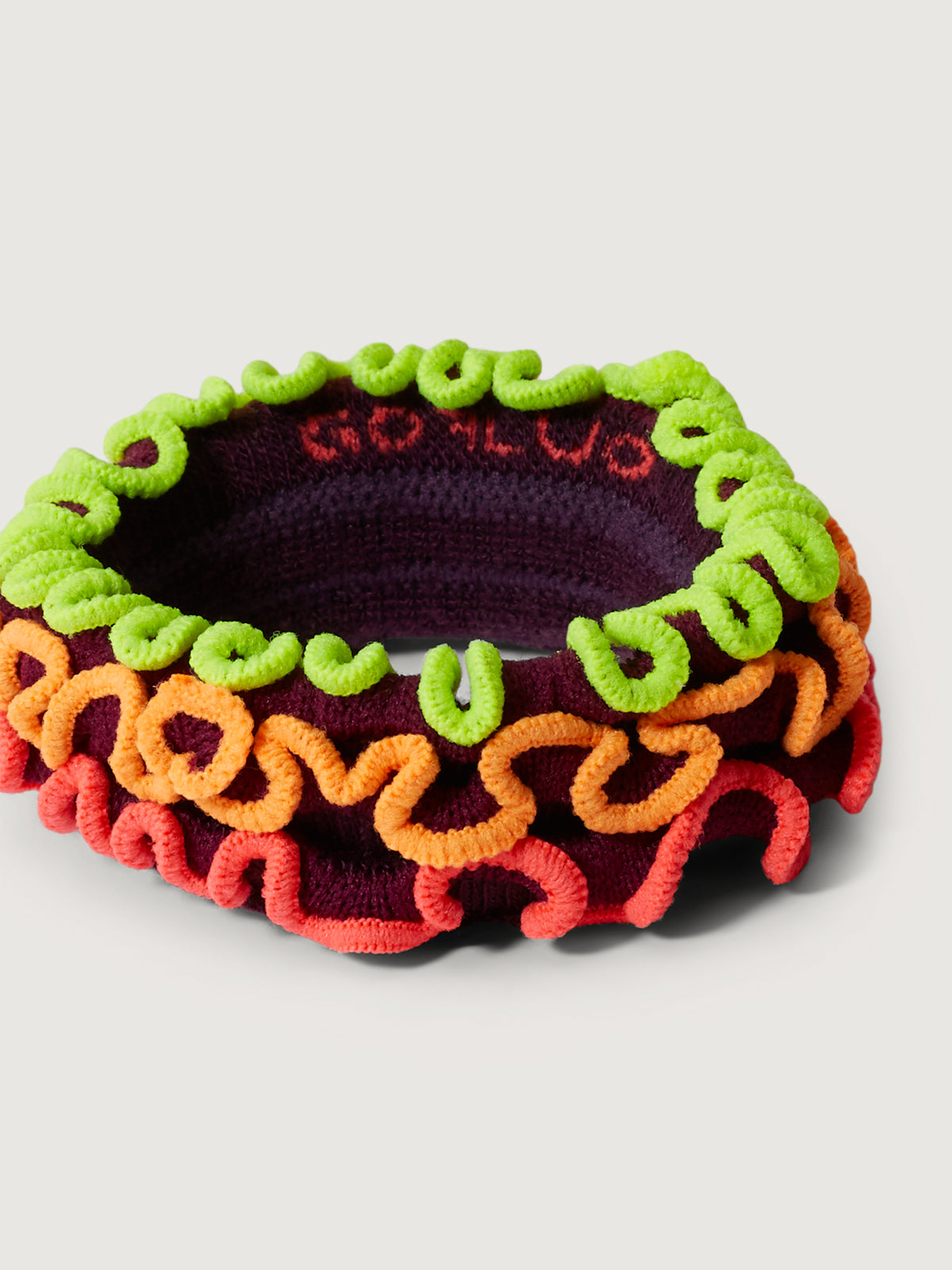 Reflective Ruffle Scrunchie