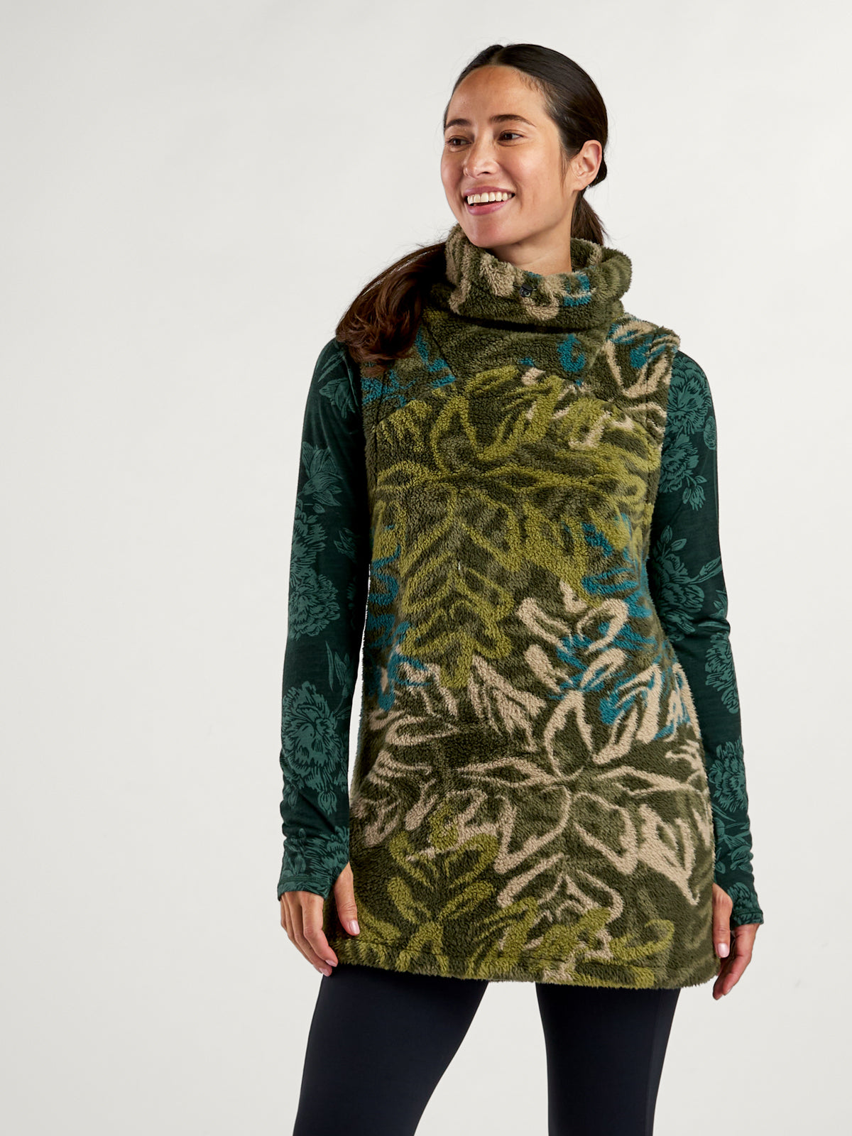 Flume Fleece Tunic Dress