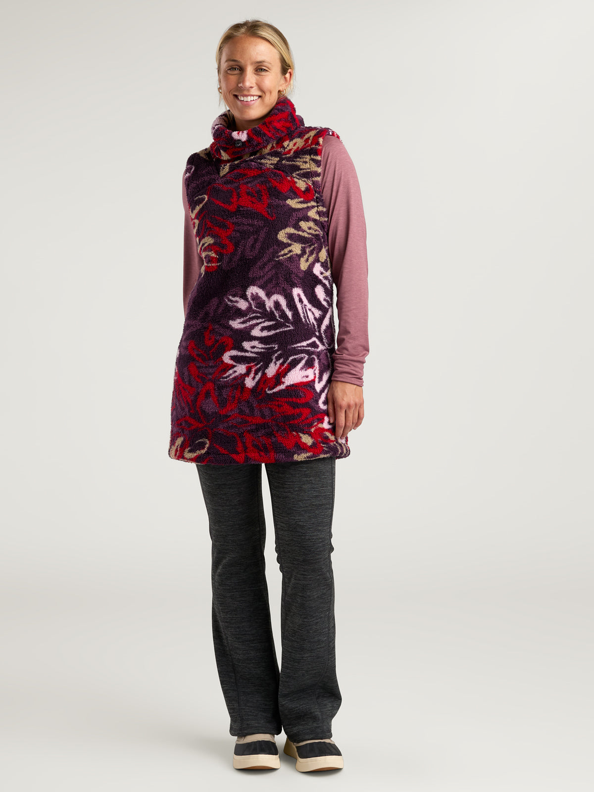 Flume Fleece Tunic Dress