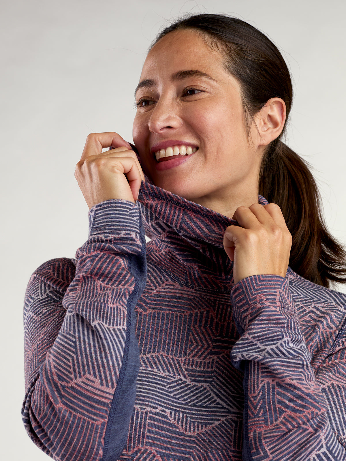 Wonder Woman Mock Neck Top