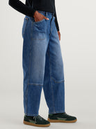 Performance High Rise Barrel Jean all-groups