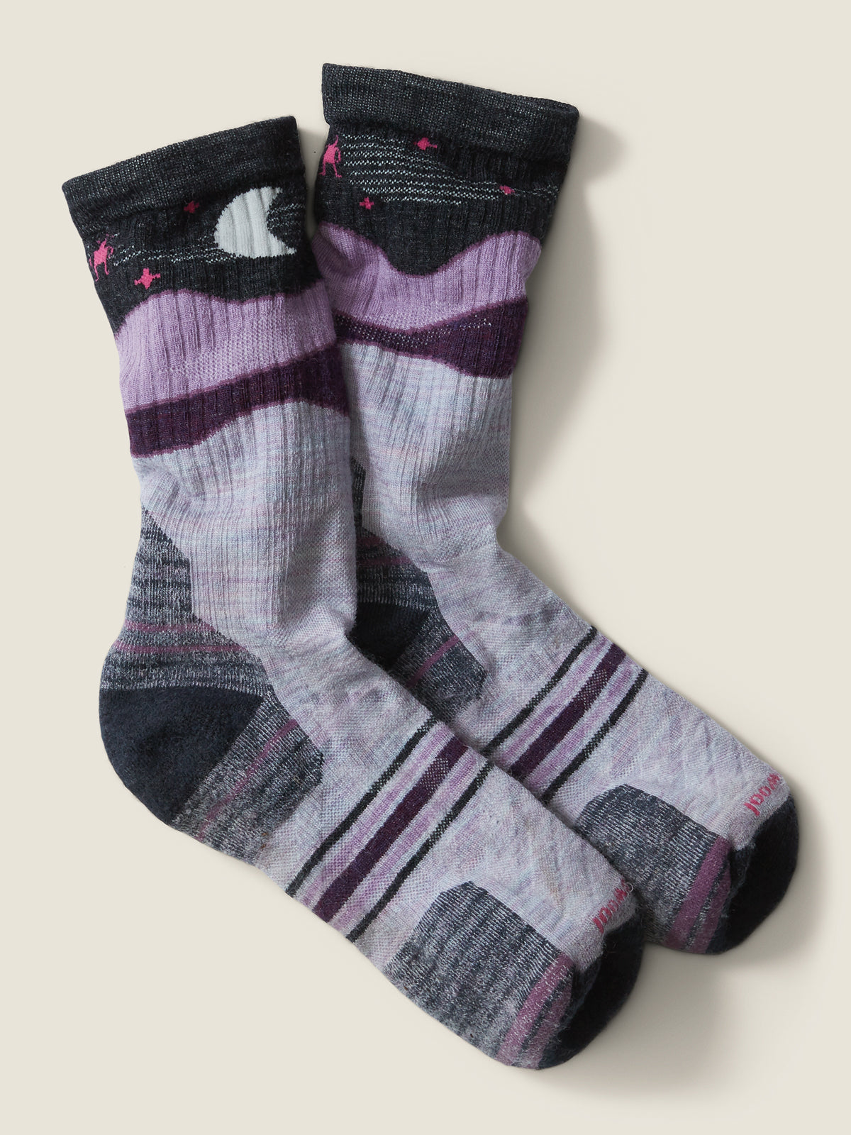 Lunar Trek Hike Crew Socks