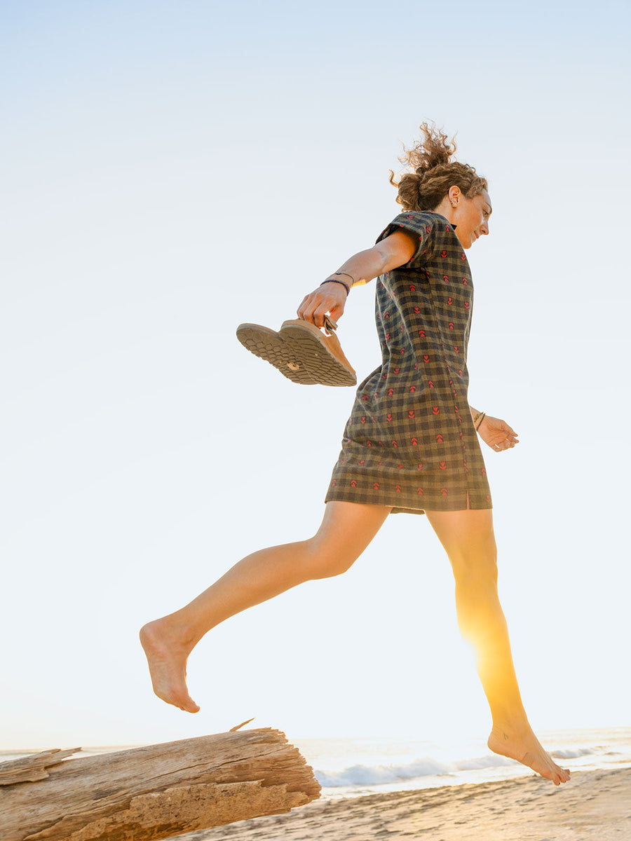 Plaiditude Short Sleeve Shirt Dress all-groups