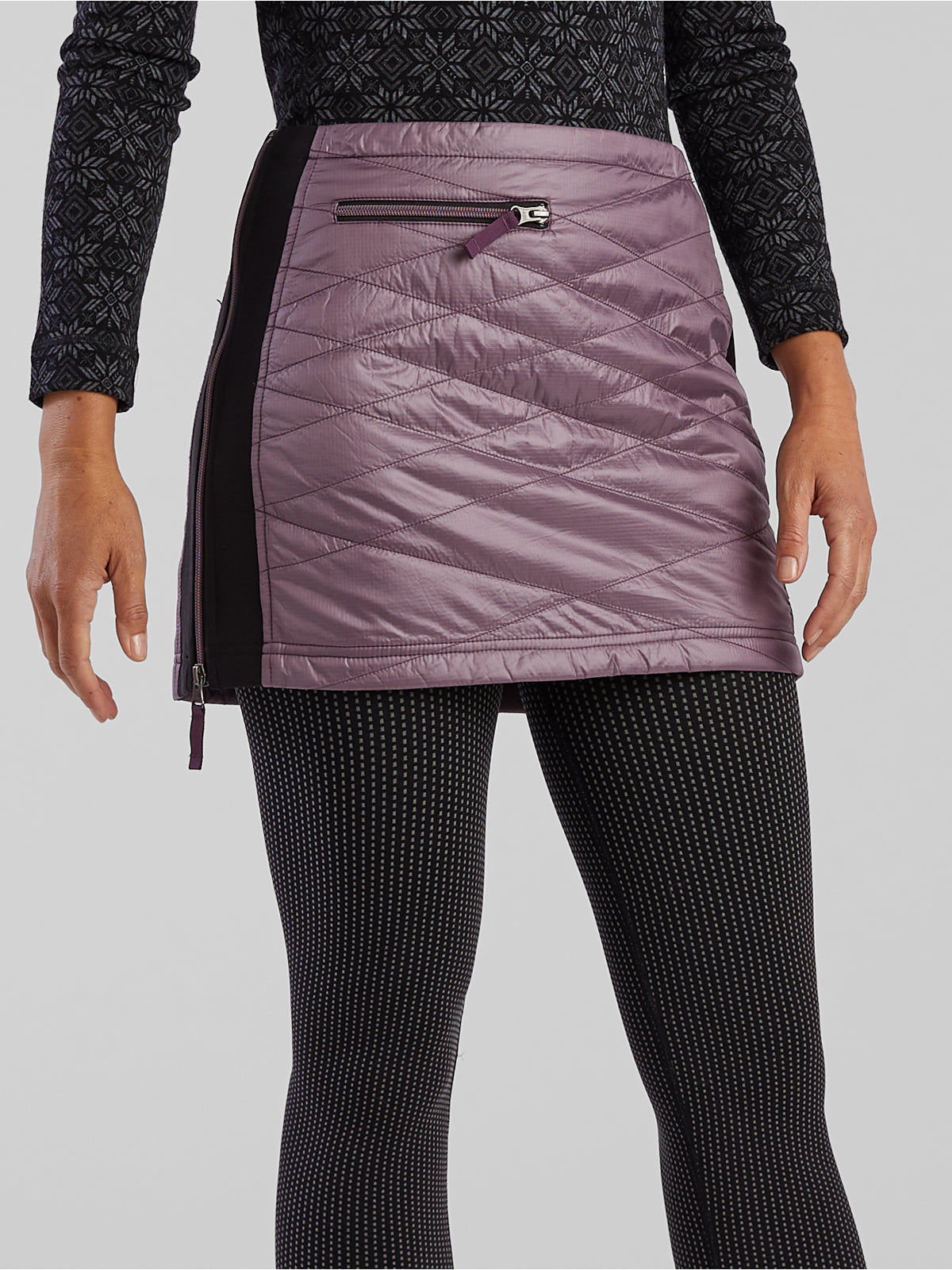 Bun Warmer Quilted Skirt