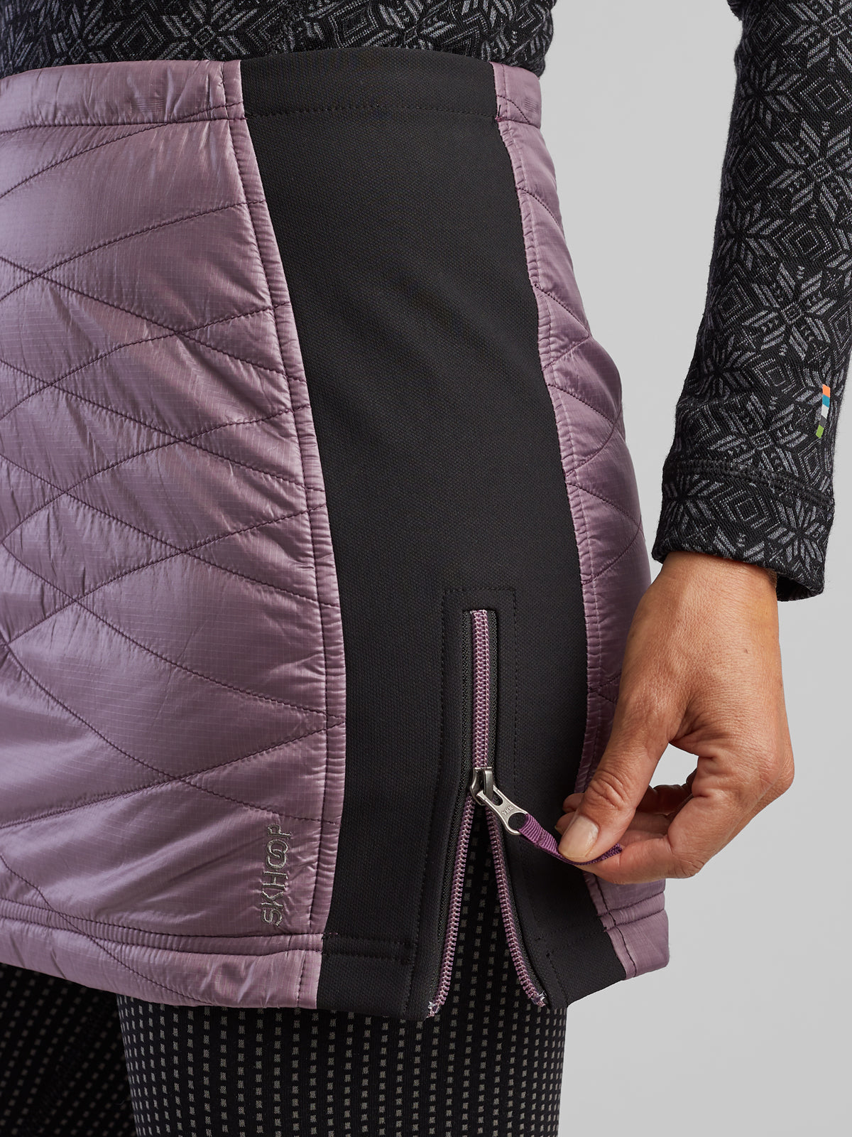 Bun Warmer Quilted Skirt