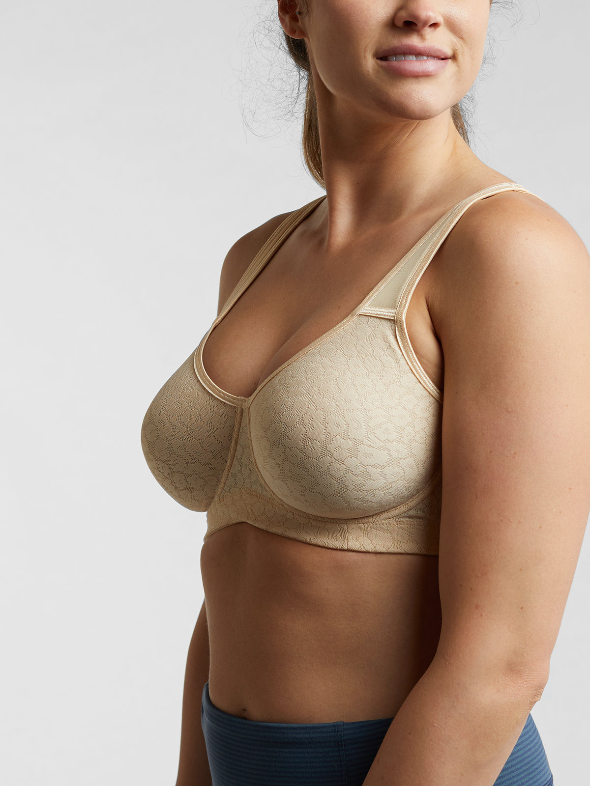 Super Lace Underwire Bra - Cloud