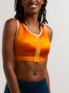 The Last Resort Front Close Sports Bra