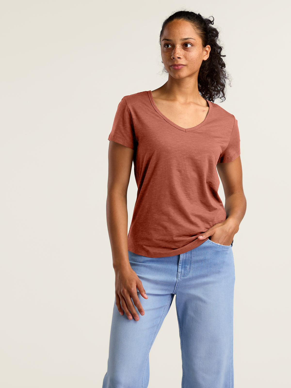 Samba V Neck Tee