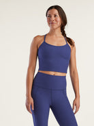 Spacedye Cropped Cami Bra Top