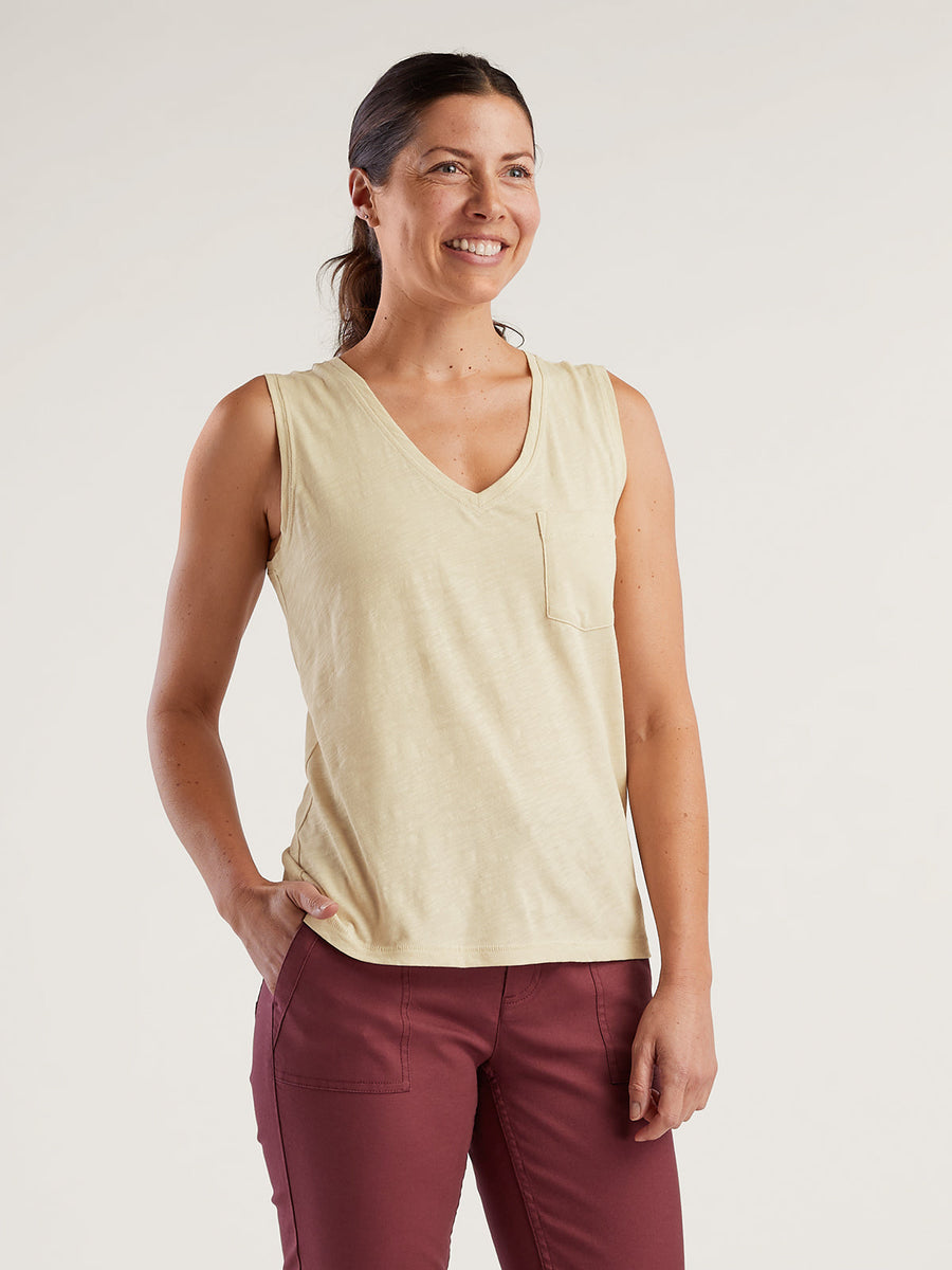 Maverick V Neck Tank Top