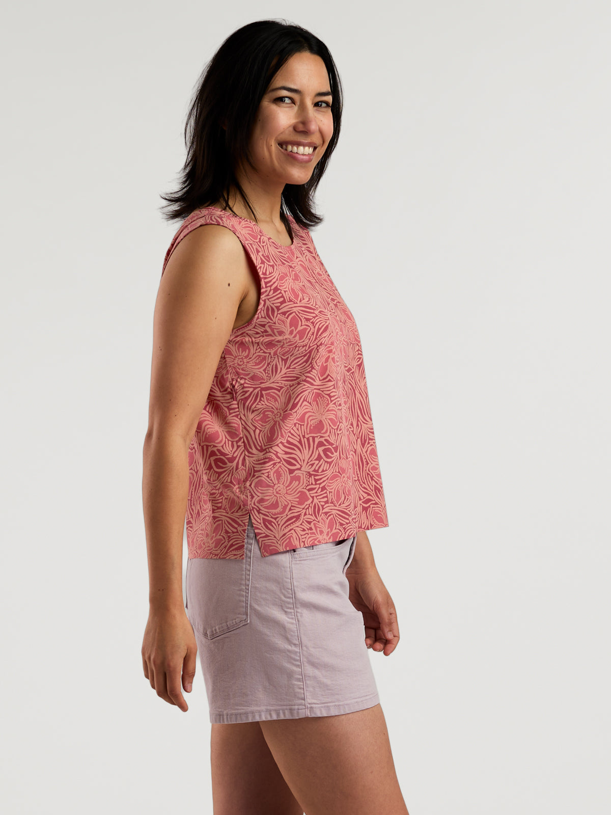 Round Trip Pocket Tank Top