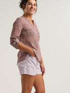 Moorea Gauze Long Sleeve Top