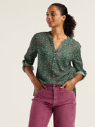 Moorea Gauze Long Sleeve Top