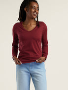 Samba V Neck Long Sleeve